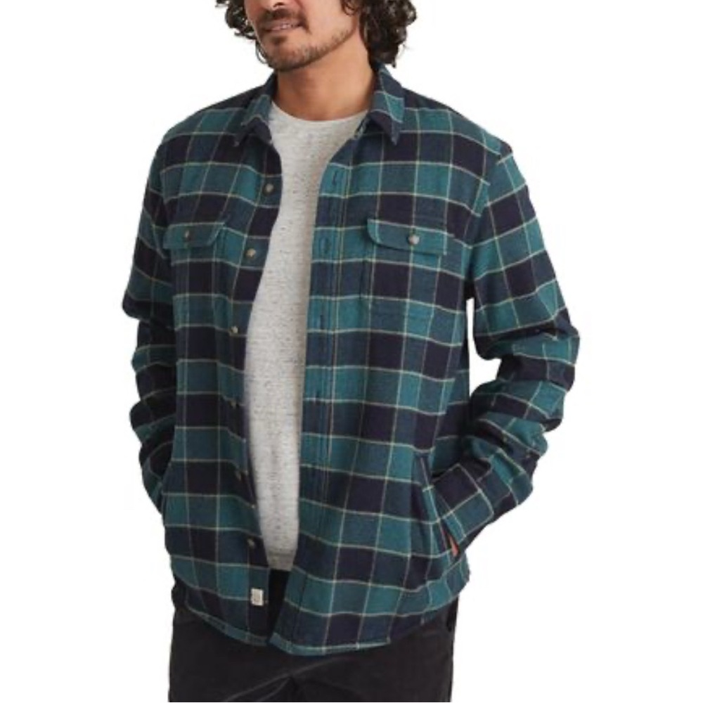 Marine Layer Signature Lined Camping Shirt